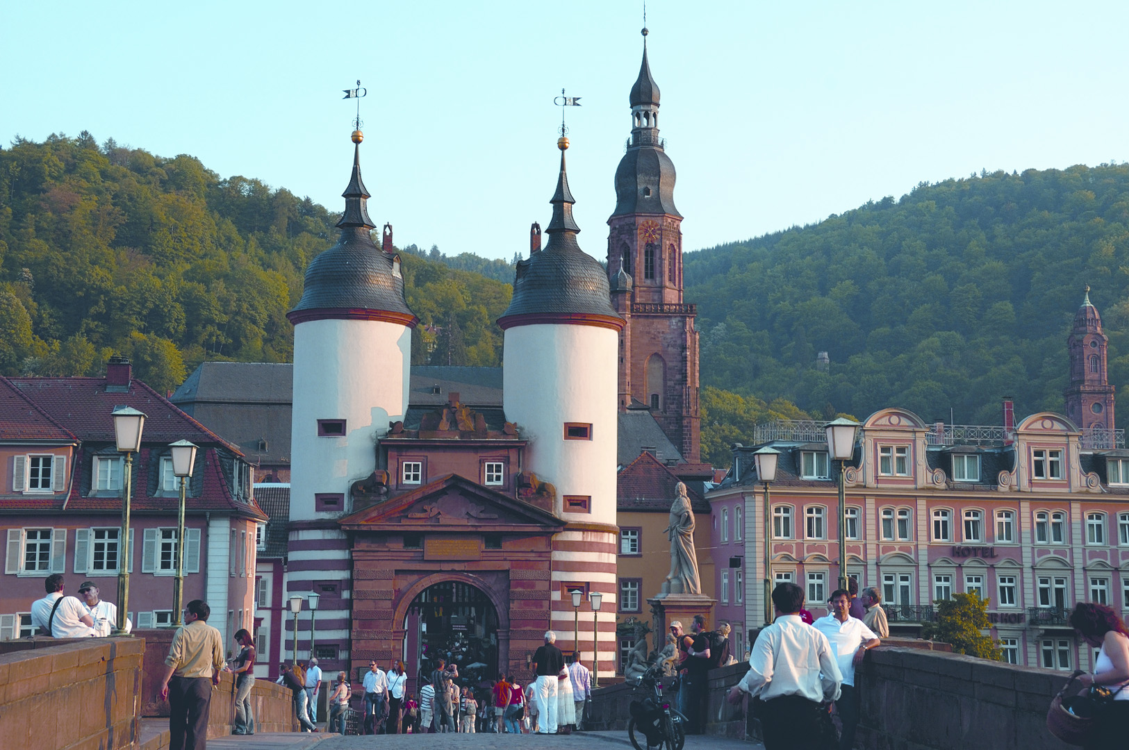 Heidelberg Tor bei der Alten Bruecke